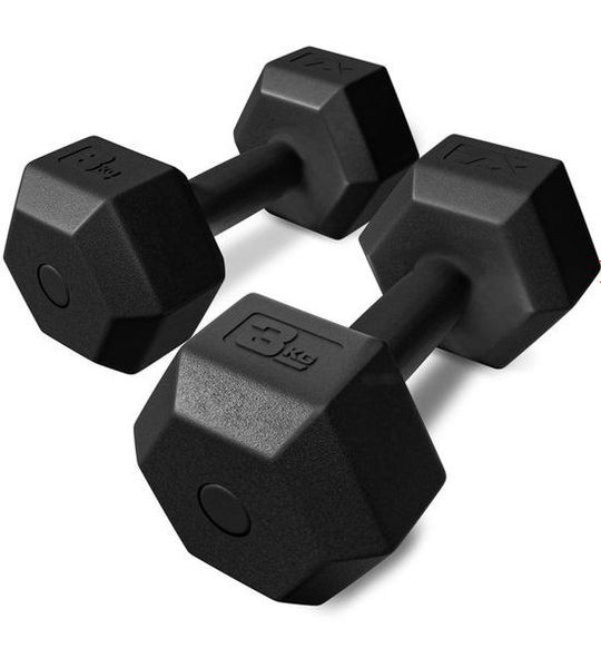 Trex Sport TX-003CD - Halterset - Composiet - 2×3 kg - Voor krachttraining