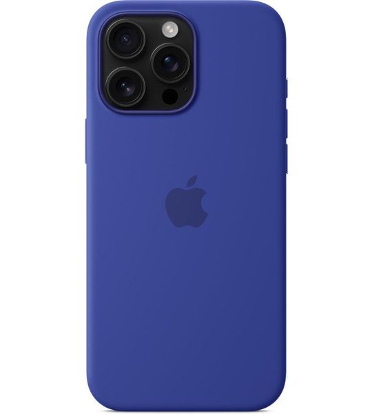 Apple Silicone Magsafe Cover Voor Apple Iphone 16 Pro Max Ultramarine