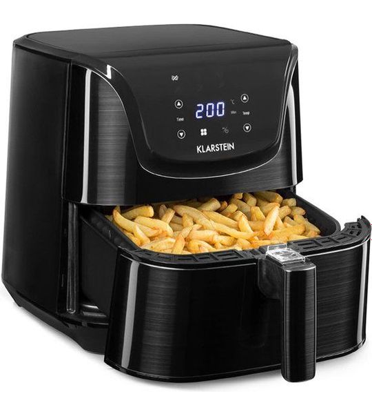 AeroVital Deluxe heteluchtfriteuse 1700 watt 5,4 liter edelstaal