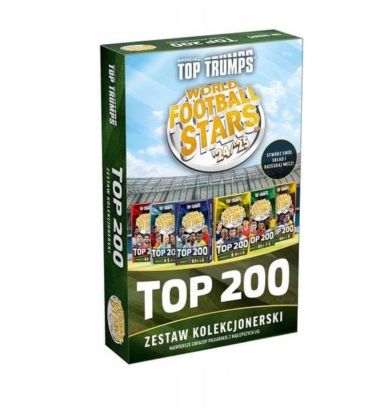 Top Trumps World Football Stars Kaarten - 200 Grootste Voetbalsterren
