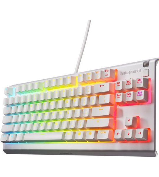 SteelSeries Apex 3 TKL Gaming Toetsenbord Qwerty Wit