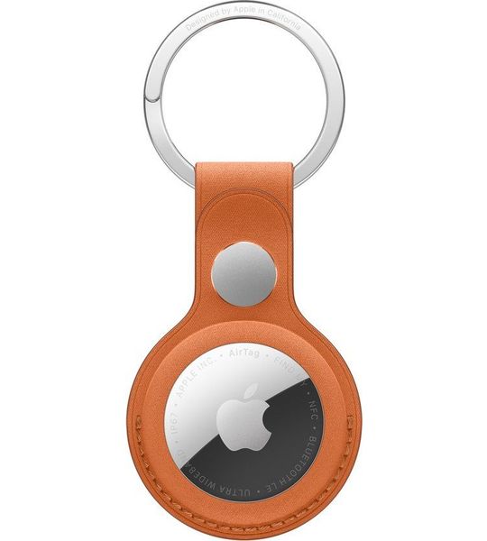 Apple Finewoven Airtag Keychain Oranjerood