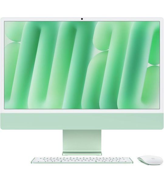 Apple iMac 24 inch M4 (10 core CPU/10 core GPU) 16GB/256GB Groen QWERTY