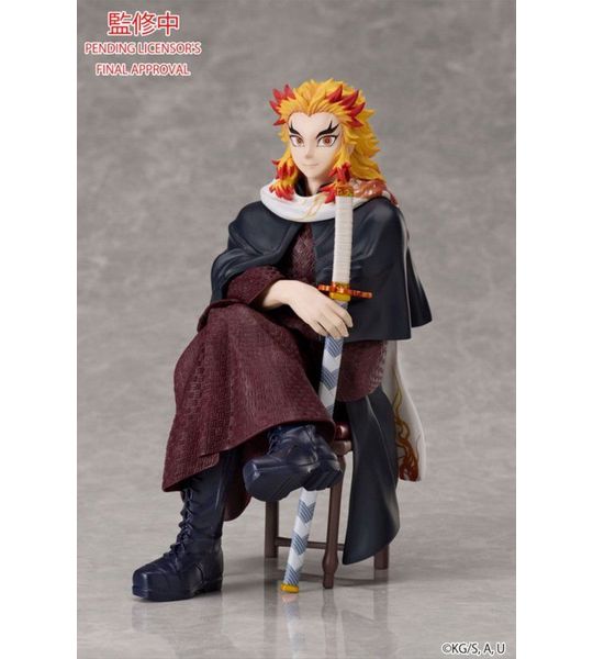 Aniplex Demon Slayer: Kimetsu no Yaiba Statue Kyojuro Rengoku 16 cm Beeld