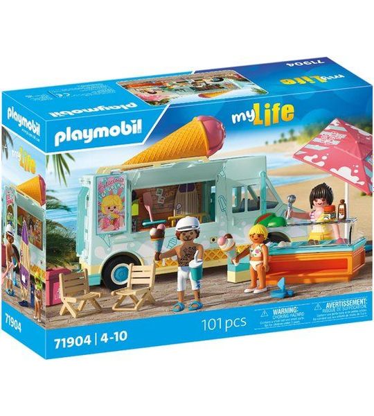 PLAYMOBIL My Life Vakantie op het Strand - Ijstruck 71904
