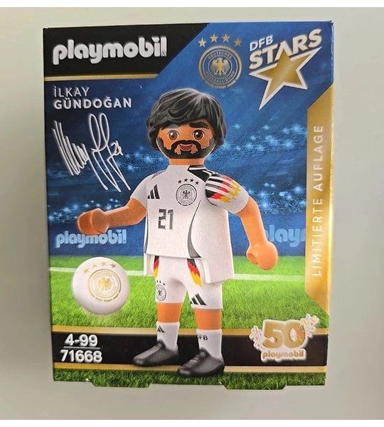 playmobil 71668 duitse voetballer dfb stars ilkay gündogan