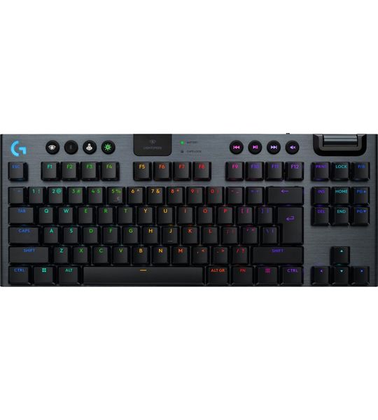 Logitech G915 X Lightspeed TKL Wireless Gaming Toetsenbord Zwart Qwerty