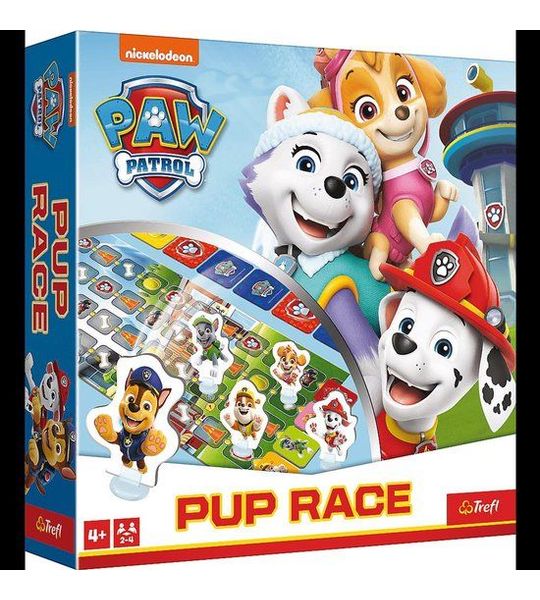 Paw Patrol Pup Race bordspel - Paw Patrol Pup Race Boardgame