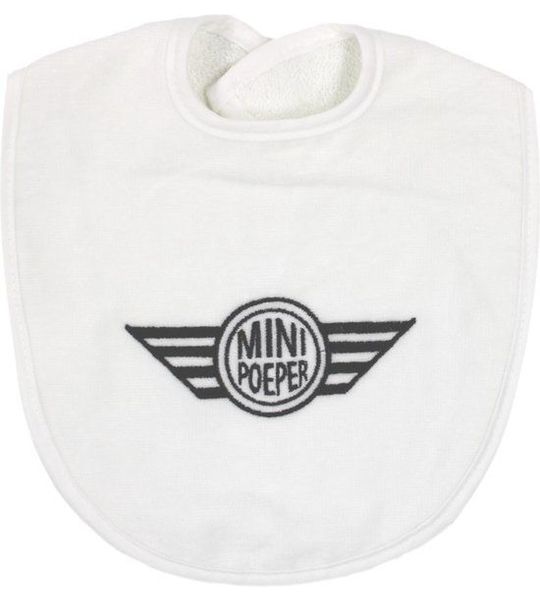 Badcape Petit Villain 50% Mama + 50% Papa = Ikke Wit