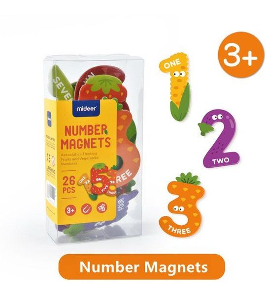 Mideer | Cijfer Magneten 26 Stuks