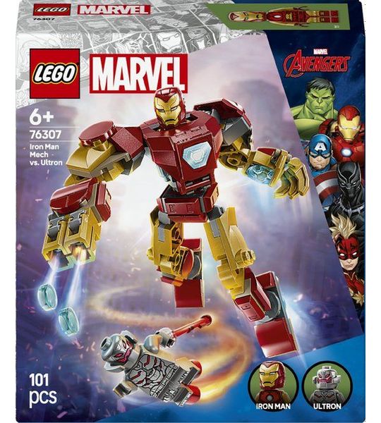 LEGO® Marvel Iron Man mecha vs. Ultron speelset - 76307