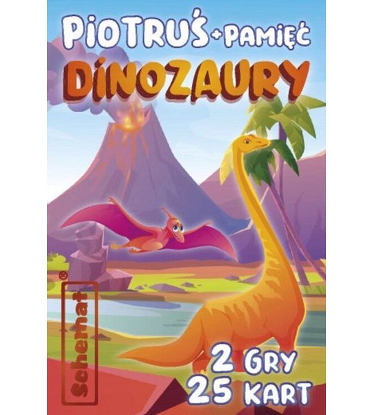 Dinosaurussen - Kaartspel - Piotruś en Geheugen
