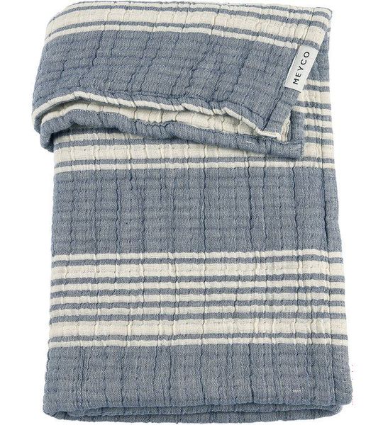Deken Wieg Meyco Jacquard Hydrofiel Stripe