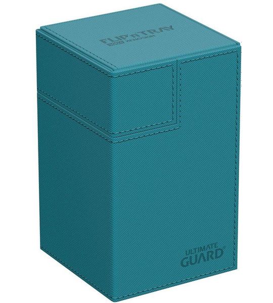 Ultimate Guard Ultimate Guard Flip'n'Tray 100+ Xenoskin - Petrol Card Boxes