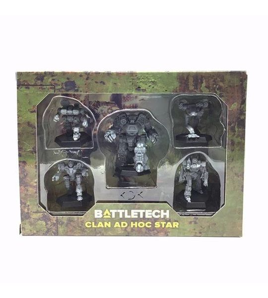 BattleTech Clan Ad Hoc Star - Miniatures - Catalyst Game Labs