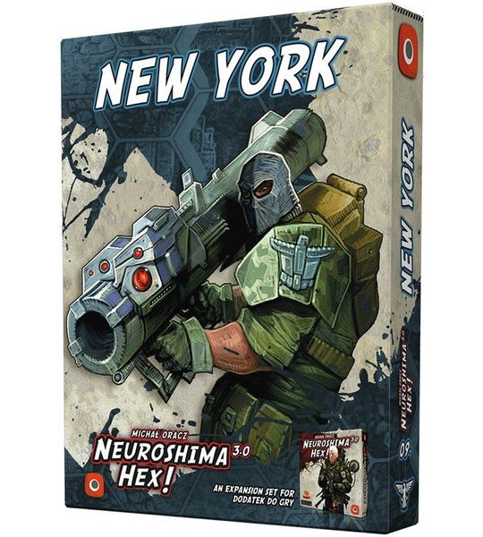 Neuroshima HEX 3.0 New York - Bordspel uitbreiding - Engels