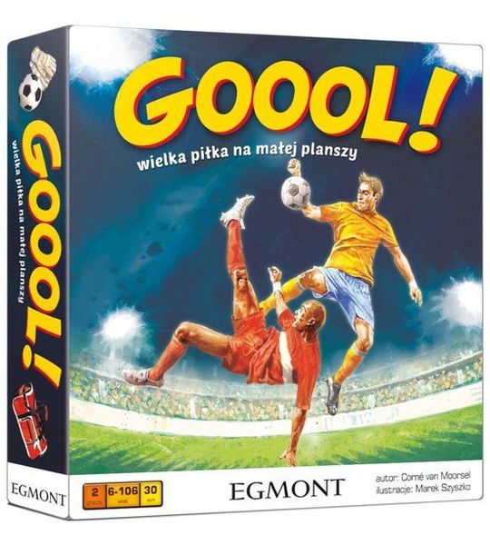 ISBN Goool! Gra planszowa boek Games Pools Hardcover