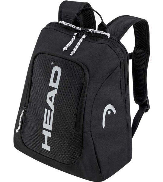 HEAD Kids Tour Rugzak - Tennis, Zwart/Wit, Ruimte voor 2 Rackets