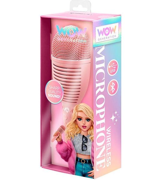 Wow Generation Pink Draadloze Micro met recorder voor Meisjes - Roze