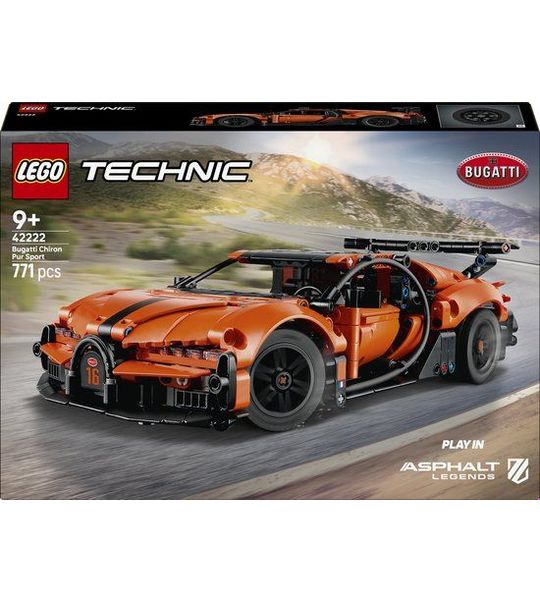 LEGO Technic 42222 Bugatti Chiron Pur Sport