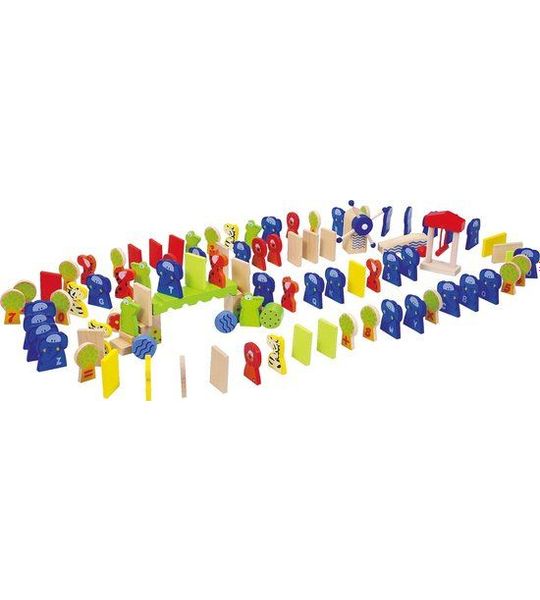 Small Foot Domino Rally Dierentuin-dieren