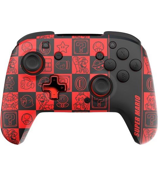 PDP Gaming Rematch Draadloze Controller - Super Icon Glow In The Dark Nintendo Switch