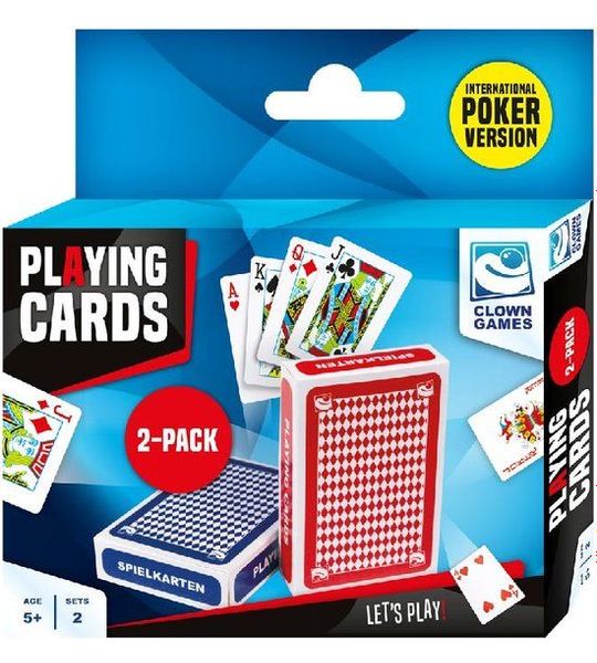 Clown Games Speelkaarten Internationaal Set/2