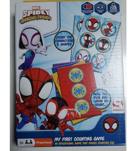 My first memory game - Spidey Spiderman