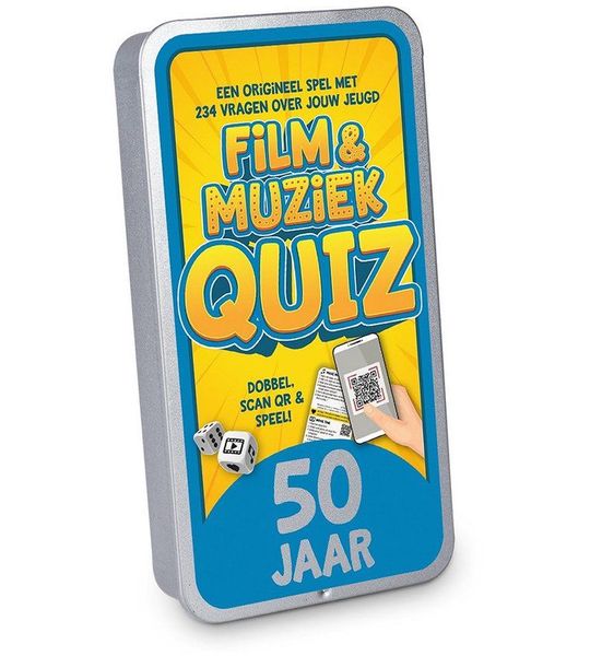 Spel - Film & muziek quiz - 50 jaar