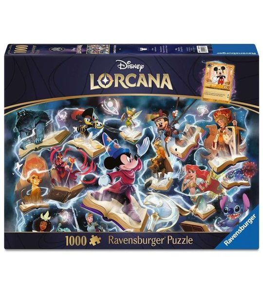 Disney Lorcana: Glimmers of the Realm Steel Puzzel (1000 stukken)