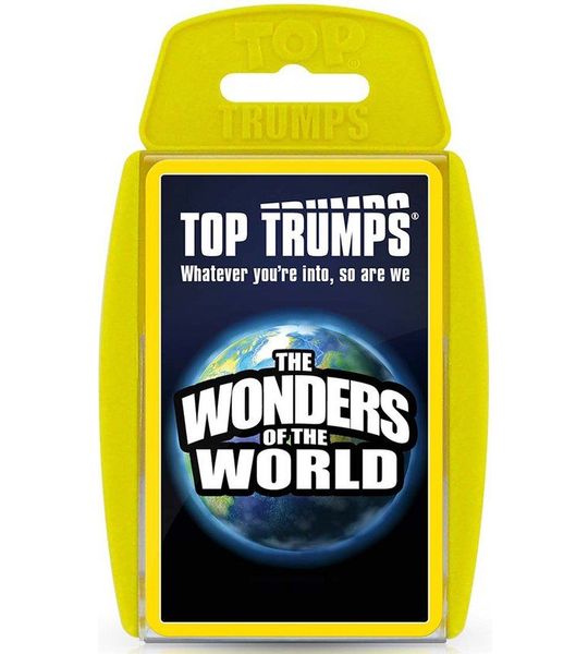 Winning Moves Wonders of the World - Speelkaarten - Top Trumps (Engels)