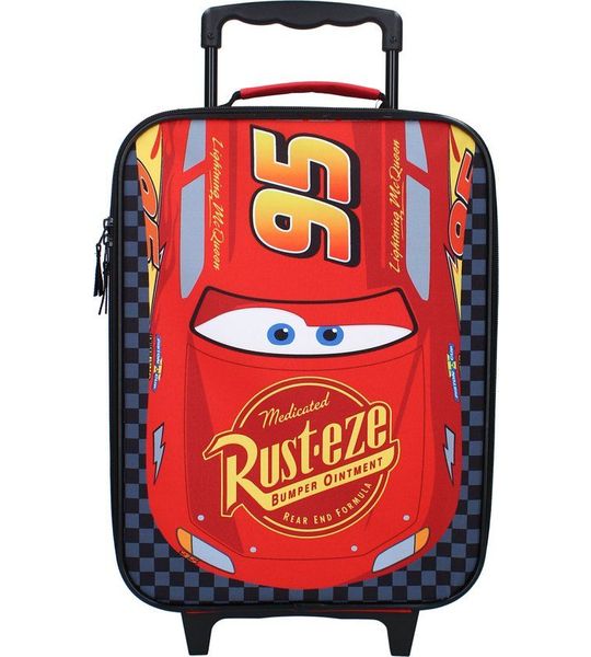 Cars Made To Roll Trolley Koffer - Rood