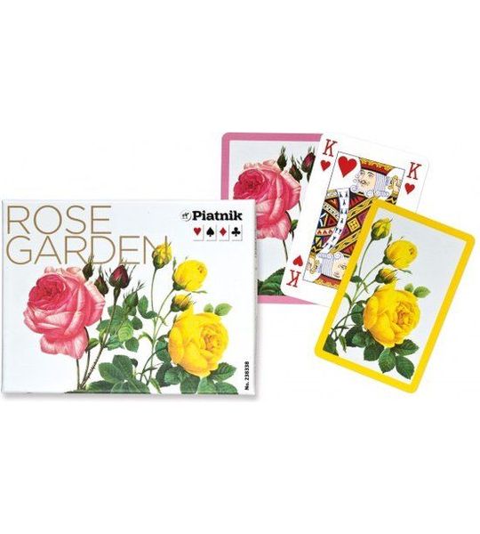 Piatnik Rose Garden Speelkaarten - Double Deck