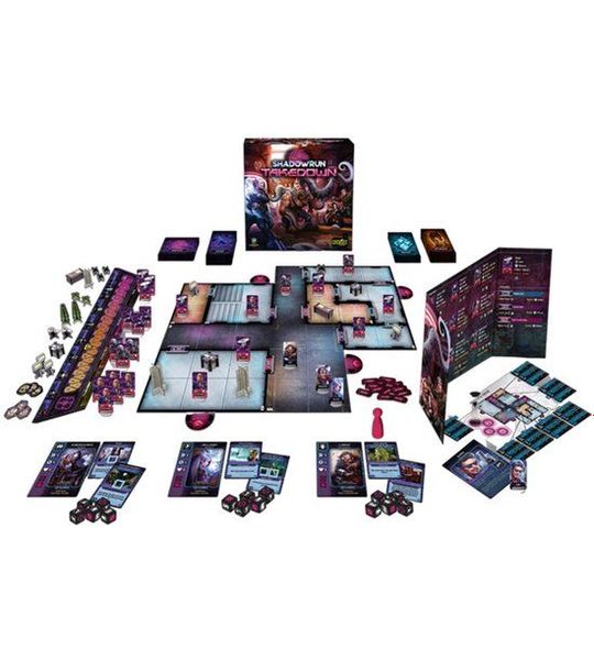 Shadowrun: Takedown - Bordspel - Engels