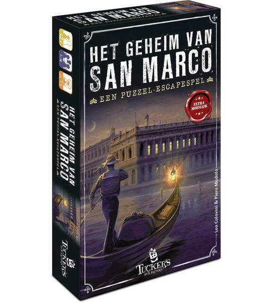 Het Geheim van San Marco - Non-destructief Puzzel-escapespel
