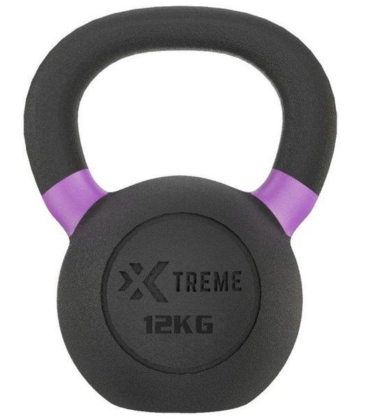 Xtreme Fitness gietijzer Kettlebell Premium Paars 12Kg