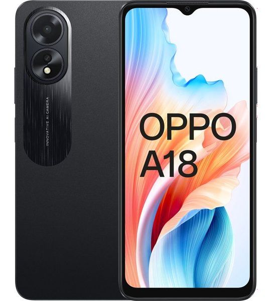 Oppo A18 - 128 Gb Zwart