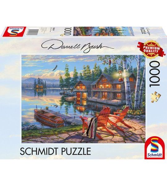 New York Loon Lake - 1000 stukjes - Puzzel