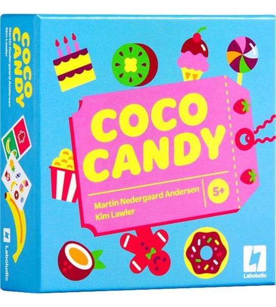 Laboludic - Coco Candy - Kaartspel - EN/FR - 2-4 Spelers - Vanaf 5 Jaar