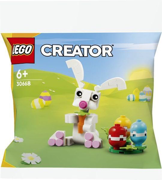 LEGO Paashaas met kleurrijke eieren - 30668