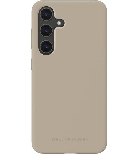 IDEAL OF SWEDEN Siliconen Case Voor Samsung Galaxy S24 Beige