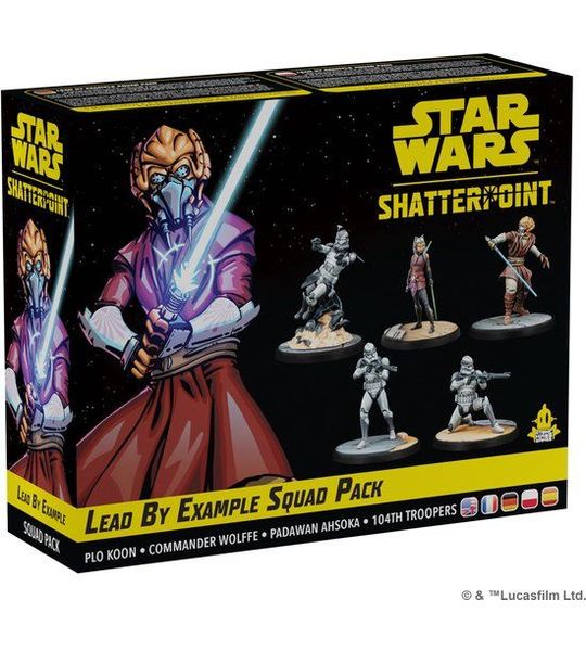 Star Wars Shatterpoint Lead by Example Squad Pack - EN/FR/DE/PL/ES