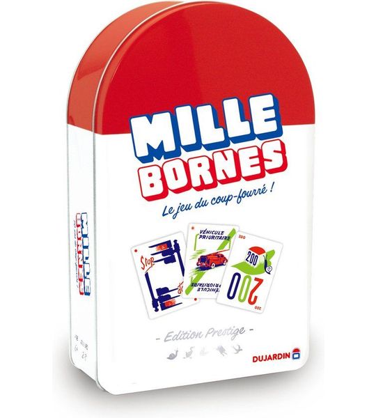 Dujardin Mille Bornes Prestige 2025, Kaartspel, Familie, 6 jaar, 20 min, 20 min