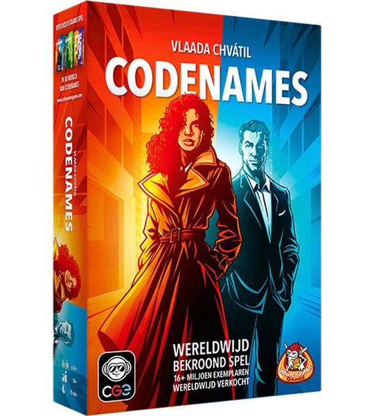 White Goblin Games - Codenames - nieuw artwork