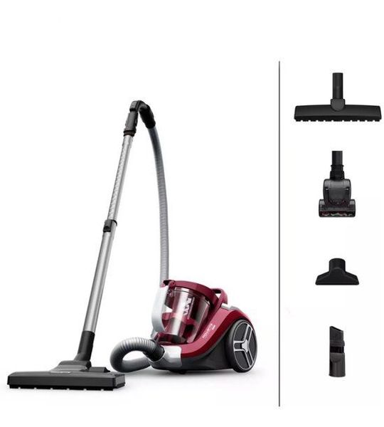 Rowenta RO4B63 Compact Power Cyclonic Animal+ Stofzuiger zonder zak Rood