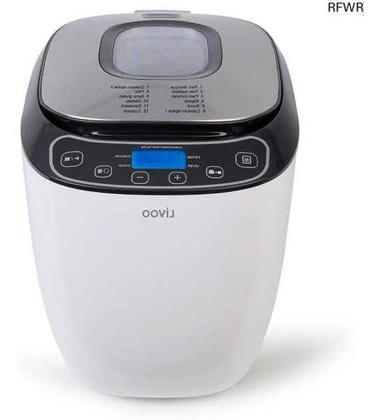 RFWR® Broodbakmachine 0.9kg 550W - Maak Vers Brood Thuis