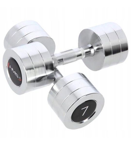 Chromen Halsters 2x7kg Set - HMS CHD Kwaliteit