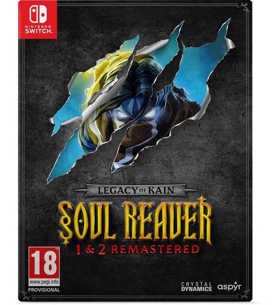 MINDSCAPE SW Legacy Of Kain: Soul Reaver 1 & 2 Remastered Deluxe Edition – Nl/fr - Switch