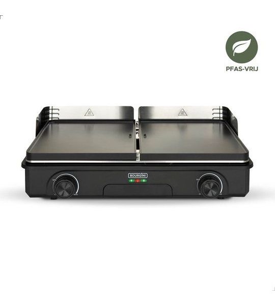 Bourgini Plancha 8p Pure Bakplaat Zwart