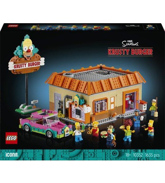 LEGO ICONS 10352 - The Simpsons™: Krusty Burger